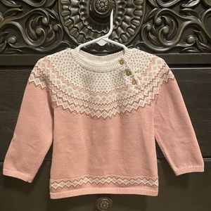 H&M Fine-Knit Cotton Sweater for 12-18 Month Old